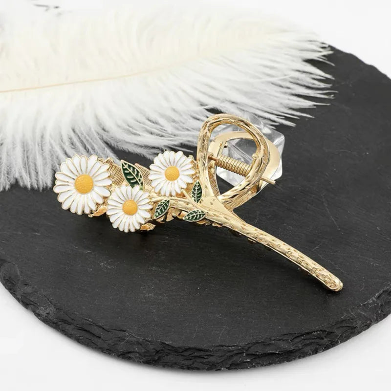 Alloy Hair Clip,Large hair Accessories, Simple hairpin,Thin hair Styling Tools for women
