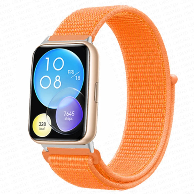 Band For Huawei Watch Fit 2 Strap Smart watch Accessories Replacement Wristband nylon Bracelet Correa Huawei Watch fit2 strap