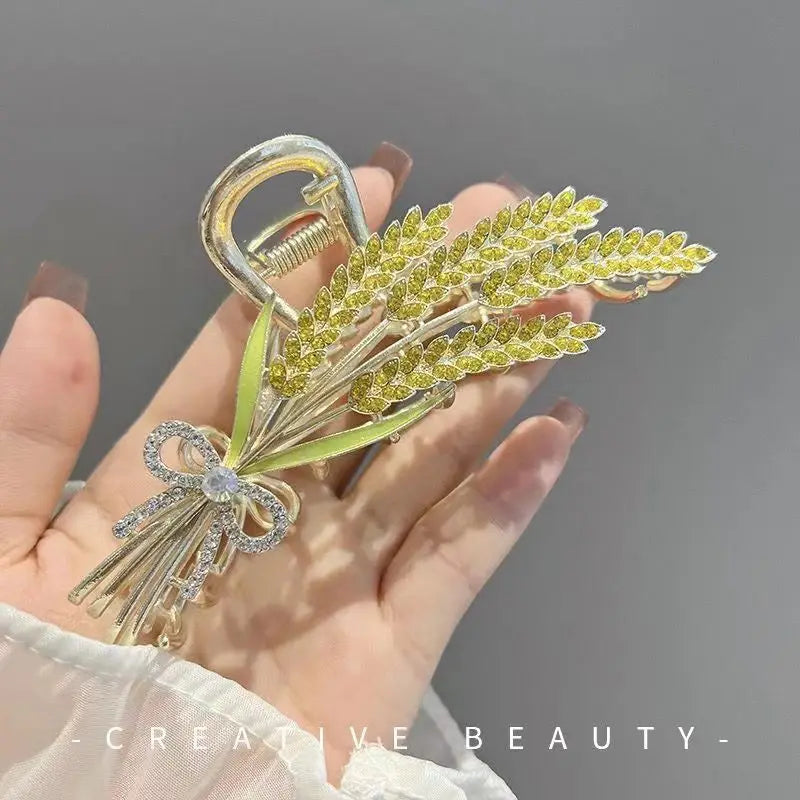 Alloy Hair Clip,Large hair Accessories, Simple hairpin,Thin hair Styling Tools for women