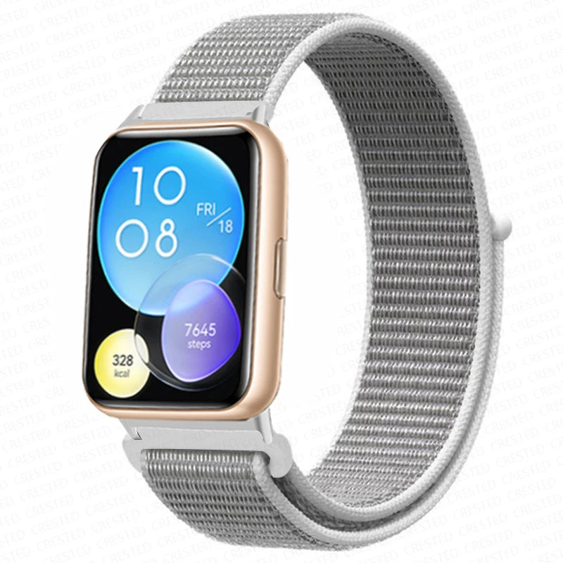 Band For Huawei Watch Fit 2 Strap Smart watch Accessories Replacement Wristband nylon Bracelet Correa Huawei Watch fit2 strap