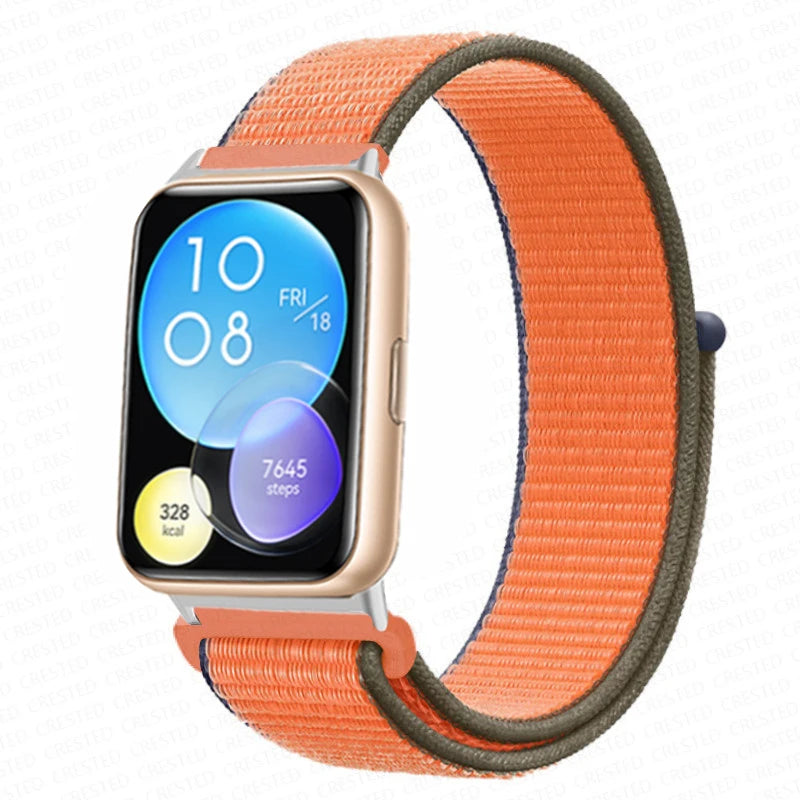 Band For Huawei Watch Fit 2 Strap Smart watch Accessories Replacement Wristband nylon Bracelet Correa Huawei Watch fit2 strap