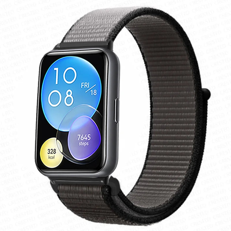 Band For Huawei Watch Fit 2 Strap Smart watch Accessories Replacement Wristband nylon Bracelet Correa Huawei Watch fit2 strap