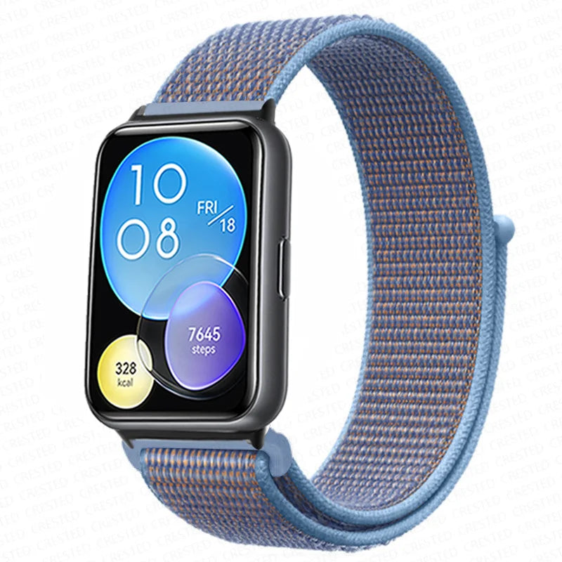 Band For Huawei Watch Fit 2 Strap Smart watch Accessories Replacement Wristband nylon Bracelet Correa Huawei Watch fit2 strap