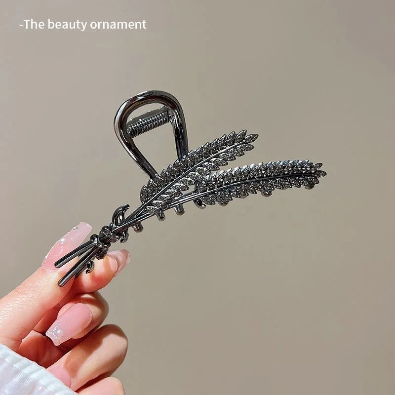 Alloy Hair Clip,Large hair Accessories, Simple hairpin,Thin hair Styling Tools for women