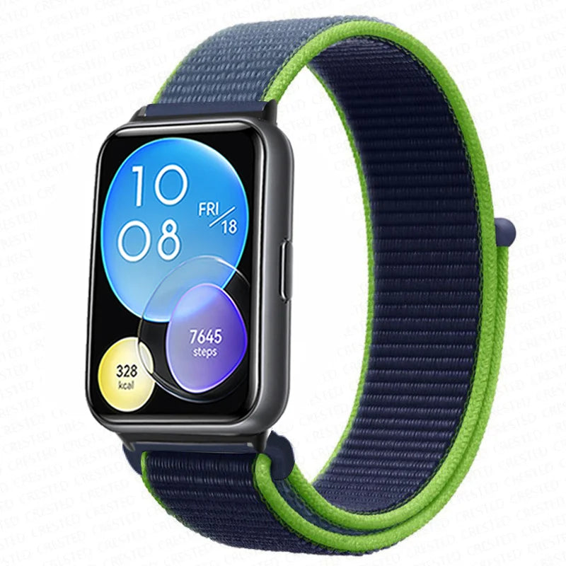 Band For Huawei Watch Fit 2 Strap Smart watch Accessories Replacement Wristband nylon Bracelet Correa Huawei Watch fit2 strap