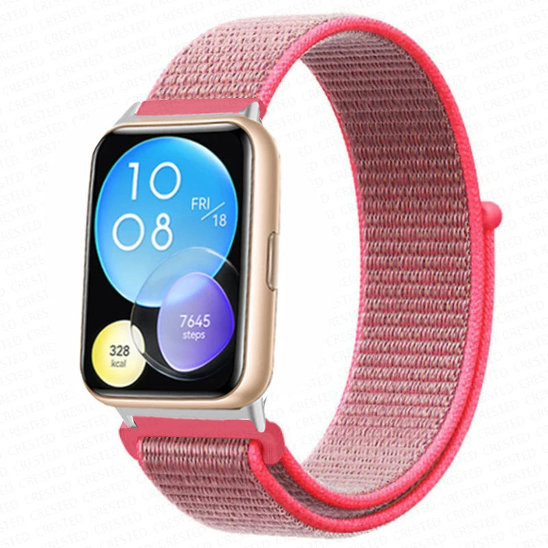 Band For Huawei Watch Fit 2 Strap Smart watch Accessories Replacement Wristband nylon Bracelet Correa Huawei Watch fit2 strap