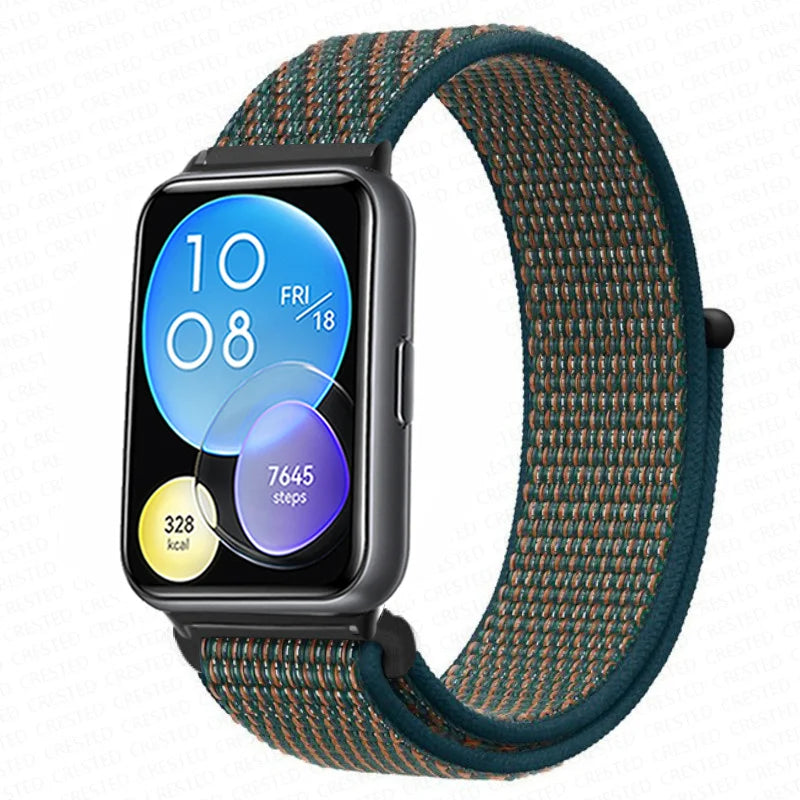 Band For Huawei Watch Fit 2 Strap Smart watch Accessories Replacement Wristband nylon Bracelet Correa Huawei Watch fit2 strap