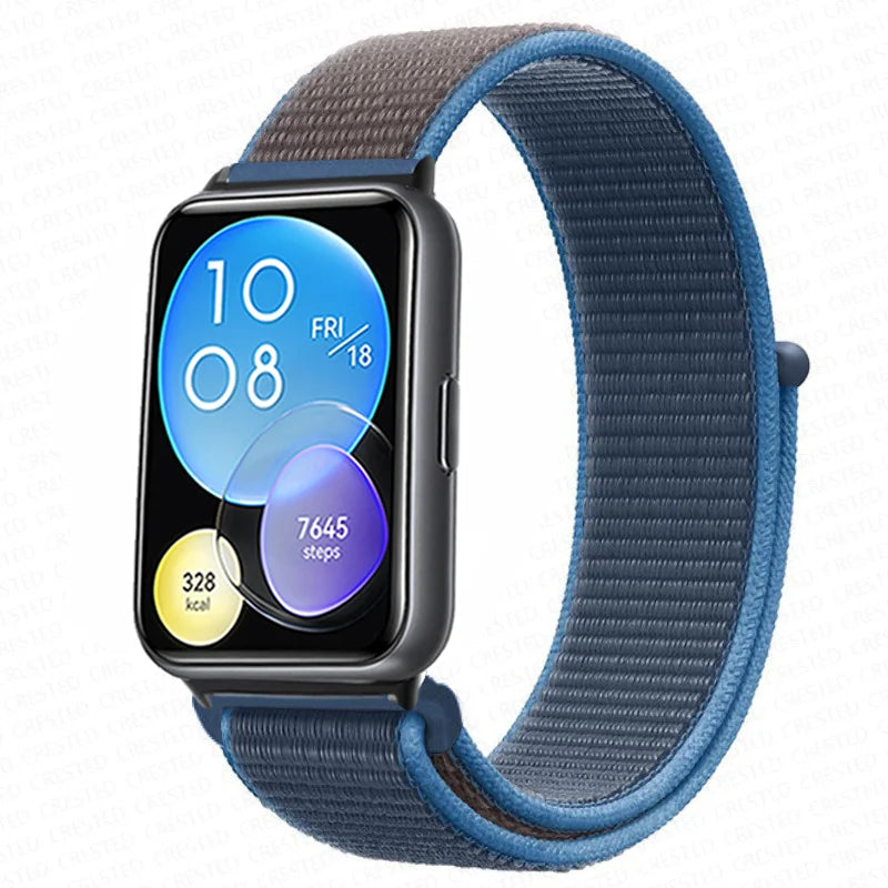 Band For Huawei Watch Fit 2 Strap Smart watch Accessories Replacement Wristband nylon Bracelet Correa Huawei Watch fit2 strap
