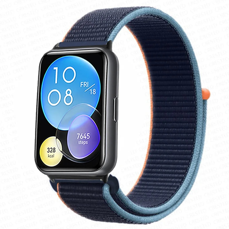 Band For Huawei Watch Fit 2 Strap Smart watch Accessories Replacement Wristband nylon Bracelet Correa Huawei Watch fit2 strap