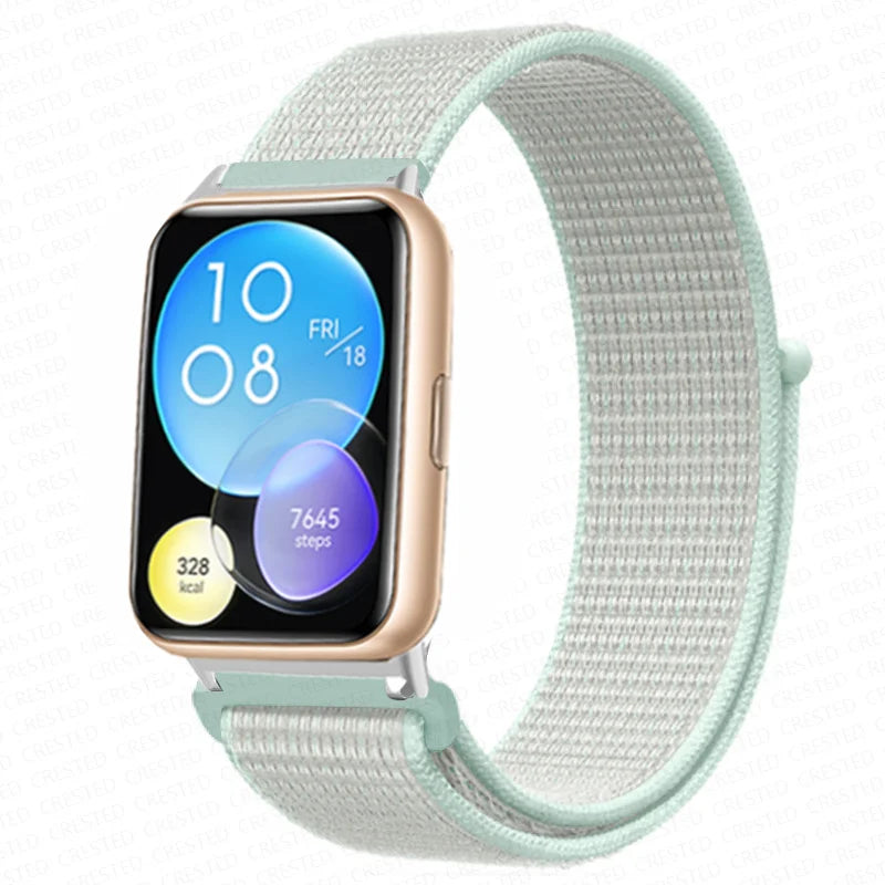 Band For Huawei Watch Fit 2 Strap Smart watch Accessories Replacement Wristband nylon Bracelet Correa Huawei Watch fit2 strap
