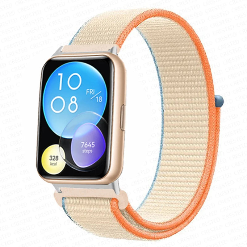 Band For Huawei Watch Fit 2 Strap Smart watch Accessories Replacement Wristband nylon Bracelet Correa Huawei Watch fit2 strap