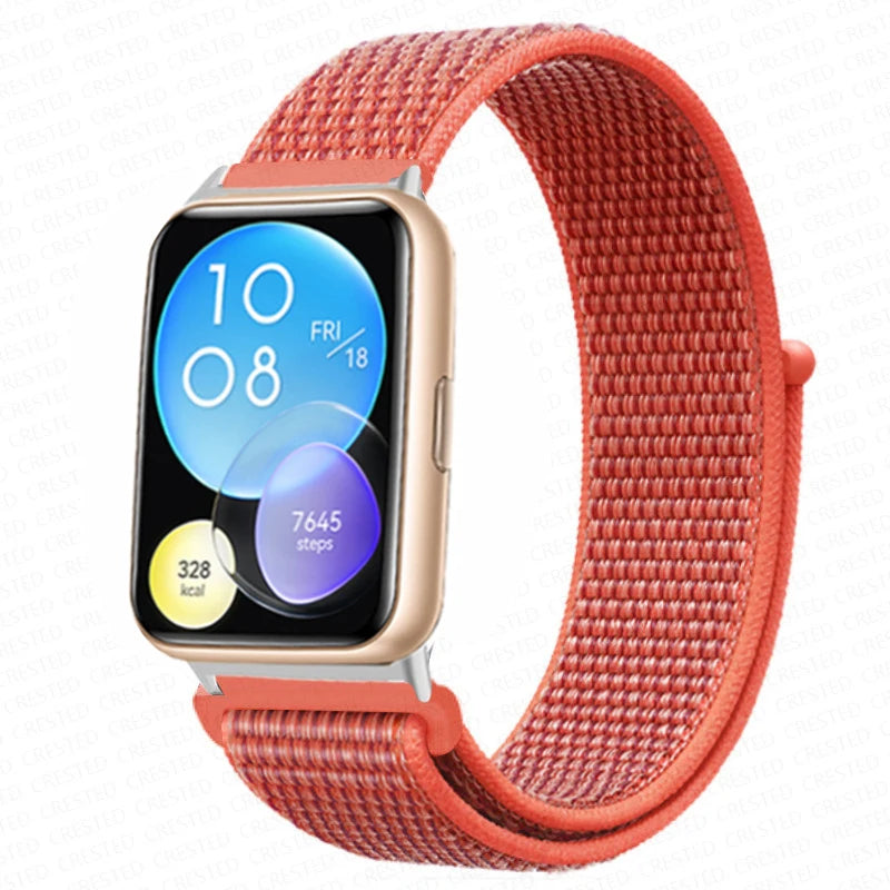 Band For Huawei Watch Fit 2 Strap Smart watch Accessories Replacement Wristband nylon Bracelet Correa Huawei Watch fit2 strap