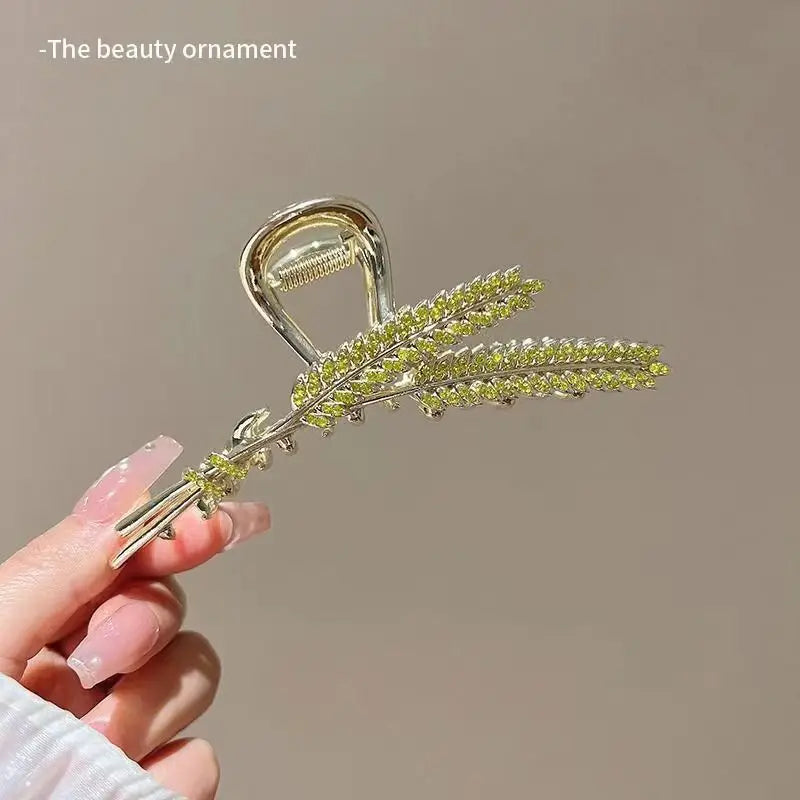 Alloy Hair Clip,Large hair Accessories, Simple hairpin,Thin hair Styling Tools for women