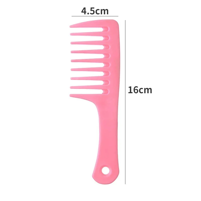 Large Wide-tooth Curly Hair Comb Curly Women Smooth Hair Comb No Knot Thickened Hairdressing Comb Hair Styling Tools