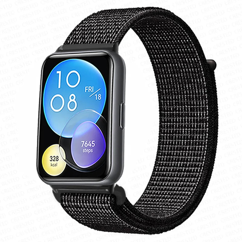 Band For Huawei Watch Fit 2 Strap Smart watch Accessories Replacement Wristband nylon Bracelet Correa Huawei Watch fit2 strap