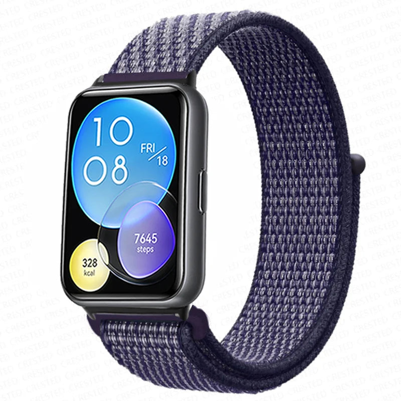 Band For Huawei Watch Fit 2 Strap Smart watch Accessories Replacement Wristband nylon Bracelet Correa Huawei Watch fit2 strap