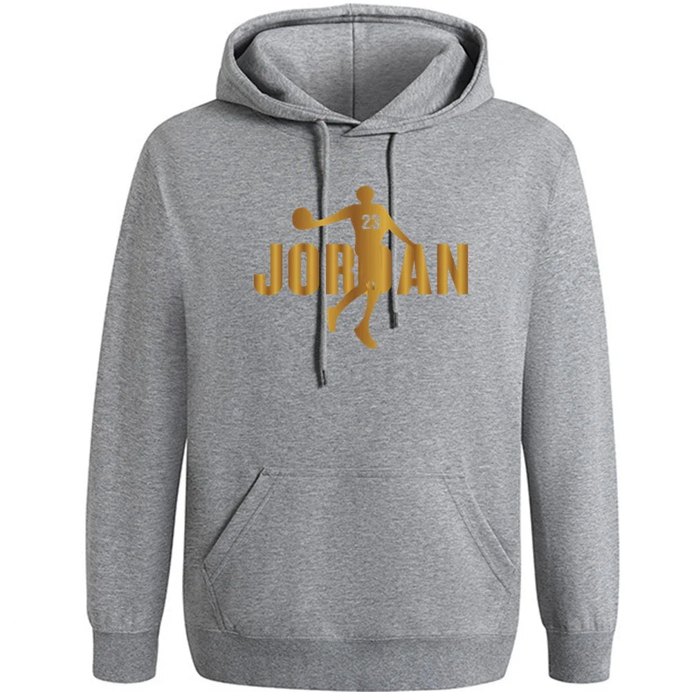 Fashion Hoody Casual Sportswear Funny Anime Printed Plus Fleece Elastic Tops Pullover Men's Hoodies Sweatshirts Streetwear