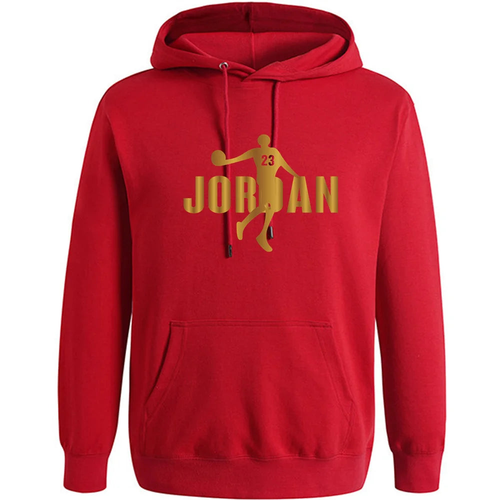 Fashion Hoody Casual Sportswear Funny Anime Printed Plus Fleece Elastic Tops Pullover Men's Hoodies Sweatshirts Streetwear
