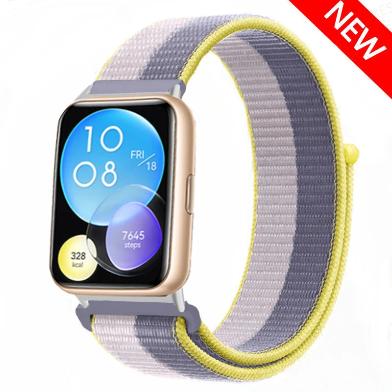 Band For Huawei Watch Fit 2 Strap Smart watch Accessories Replacement Wristband nylon Bracelet Correa Huawei Watch fit2 strap