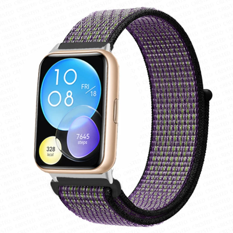 Band For Huawei Watch Fit 2 Strap Smart watch Accessories Replacement Wristband nylon Bracelet Correa Huawei Watch fit2 strap