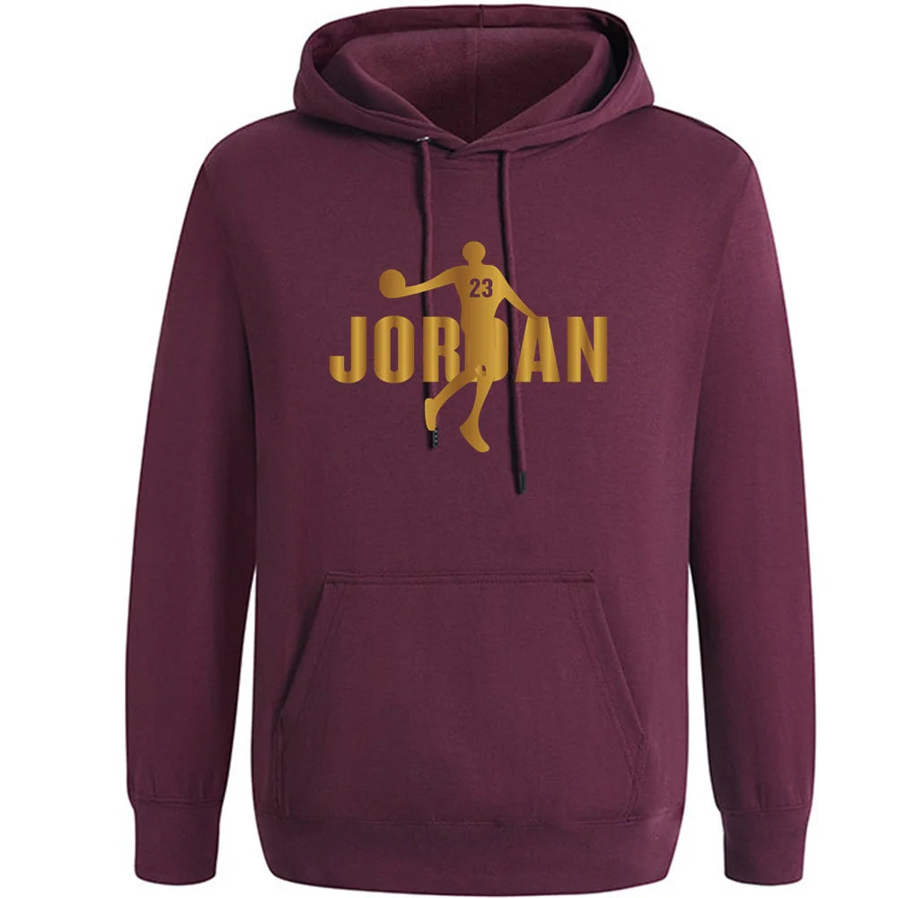 Fashion Hoody Casual Sportswear Funny Anime Printed Plus Fleece Elastic Tops Pullover Men's Hoodies Sweatshirts Streetwear