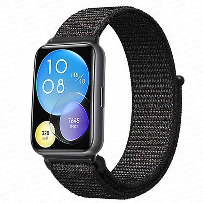 Band For Huawei Watch Fit 2 Strap Smart watch Accessories Replacement Wristband nylon Bracelet Correa Huawei Watch fit2 strap