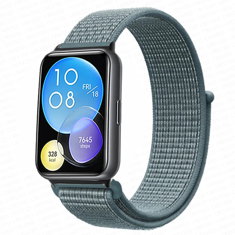 Band For Huawei Watch Fit 2 Strap Smart watch Accessories Replacement Wristband nylon Bracelet Correa Huawei Watch fit2 strap