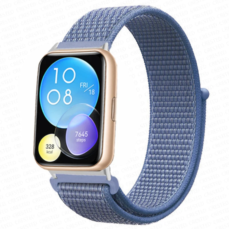 Band For Huawei Watch Fit 2 Strap Smart watch Accessories Replacement Wristband nylon Bracelet Correa Huawei Watch fit2 strap