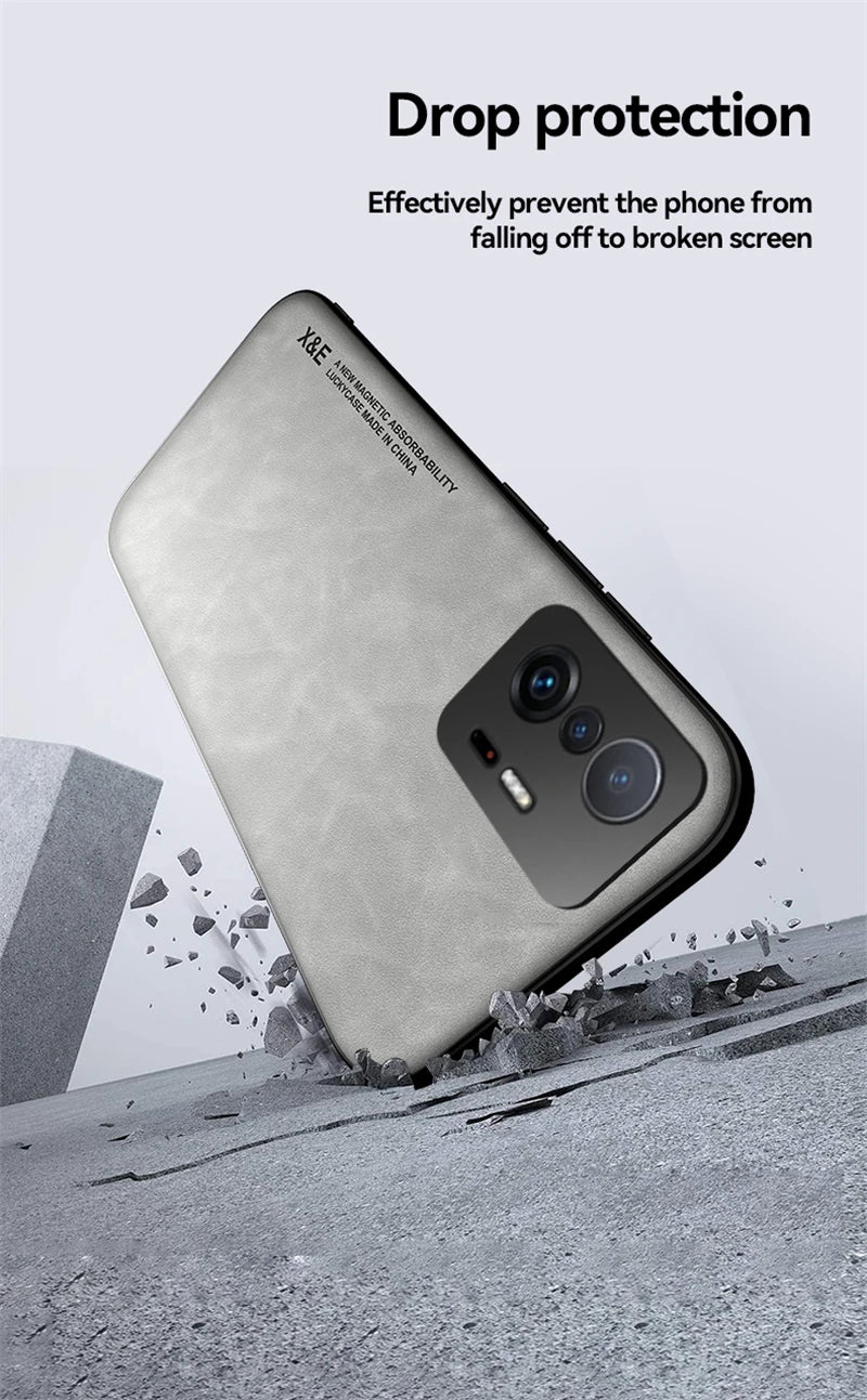 for xiaomi 11 lite case leather car magnetic holder phone cases for xiomi mi11 xiaomi mi 11 lite ne 5g 11lite light back cover