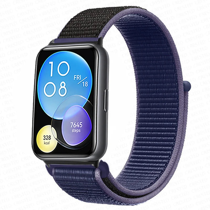 Band For Huawei Watch Fit 2 Strap Smart watch Accessories Replacement Wristband nylon Bracelet Correa Huawei Watch fit2 strap