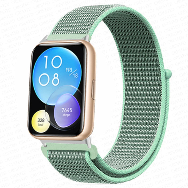 Band For Huawei Watch Fit 2 Strap Smart watch Accessories Replacement Wristband nylon Bracelet Correa Huawei Watch fit2 strap