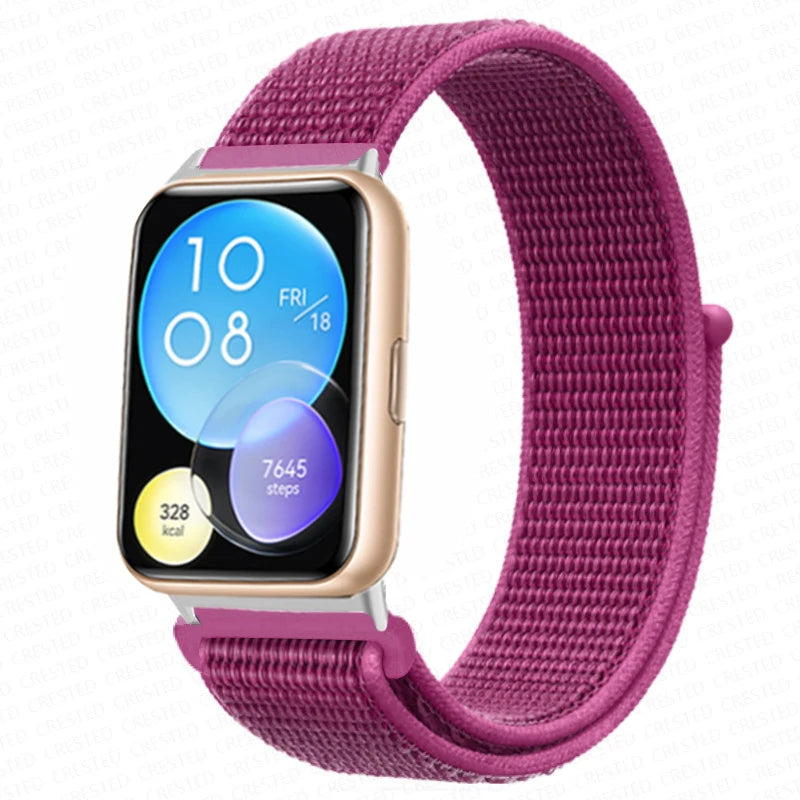 Band For Huawei Watch Fit 2 Strap Smart watch Accessories Replacement Wristband nylon Bracelet Correa Huawei Watch fit2 strap