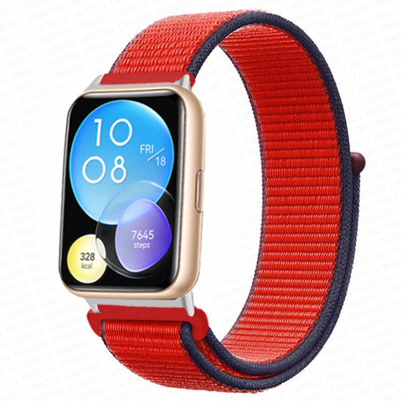 Band For Huawei Watch Fit 2 Strap Smart watch Accessories Replacement Wristband nylon Bracelet Correa Huawei Watch fit2 strap