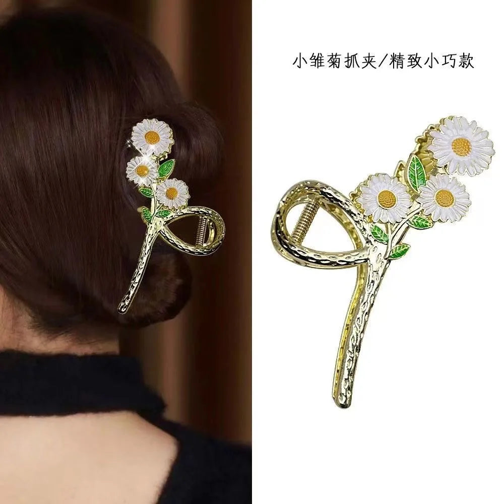 Alloy Hair Clip,Large hair Accessories, Simple hairpin,Thin hair Styling Tools for women