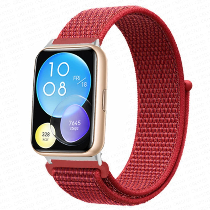 Band For Huawei Watch Fit 2 Strap Smart watch Accessories Replacement Wristband nylon Bracelet Correa Huawei Watch fit2 strap