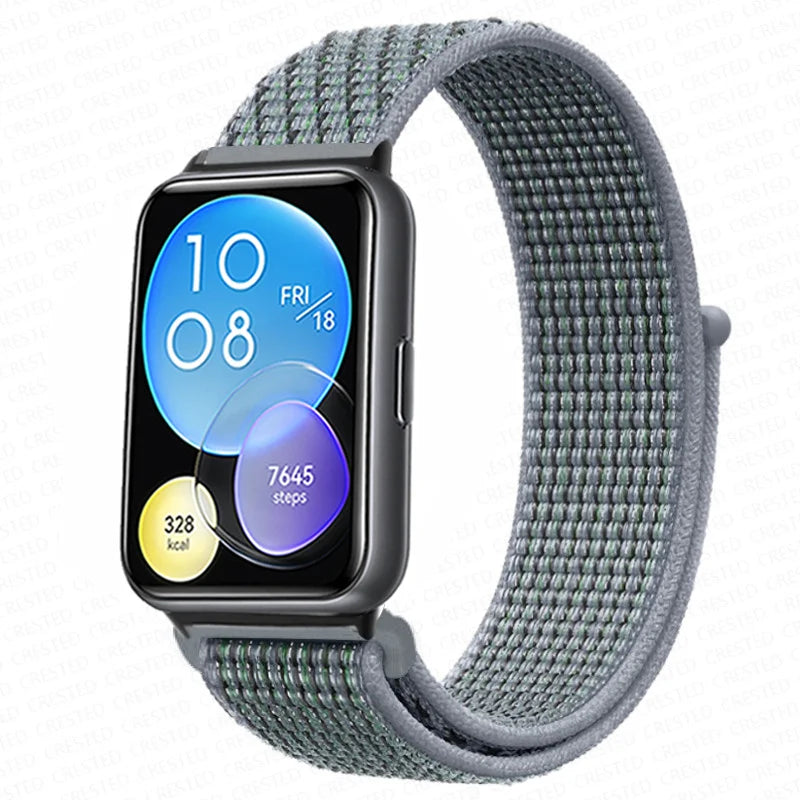 Band For Huawei Watch Fit 2 Strap Smart watch Accessories Replacement Wristband nylon Bracelet Correa Huawei Watch fit2 strap