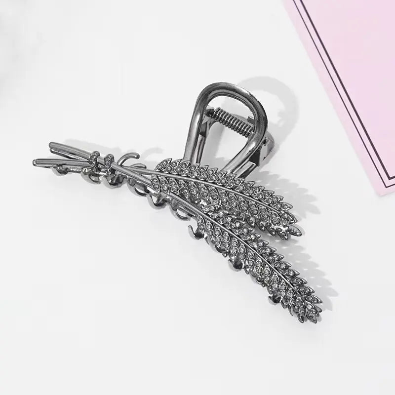 Alloy Hair Clip,Large hair Accessories, Simple hairpin,Thin hair Styling Tools for women