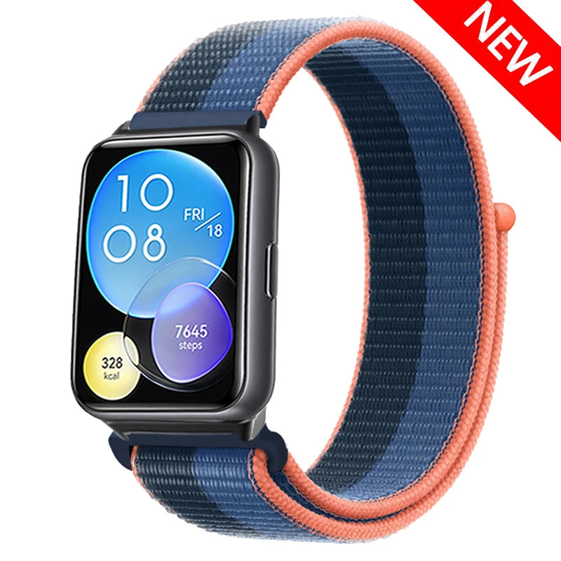 Band For Huawei Watch Fit 2 Strap Smart watch Accessories Replacement Wristband nylon Bracelet Correa Huawei Watch fit2 strap