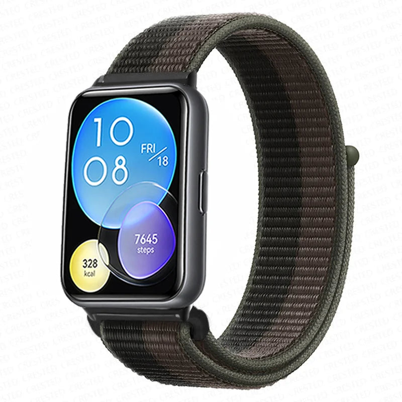 Band For Huawei Watch Fit 2 Strap Smart watch Accessories Replacement Wristband nylon Bracelet Correa Huawei Watch fit2 strap