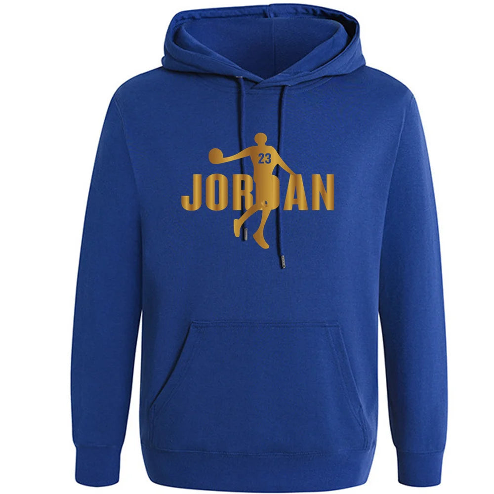 Fashion Hoody Casual Sportswear Funny Anime Printed Plus Fleece Elastic Tops Pullover Men's Hoodies Sweatshirts Streetwear
