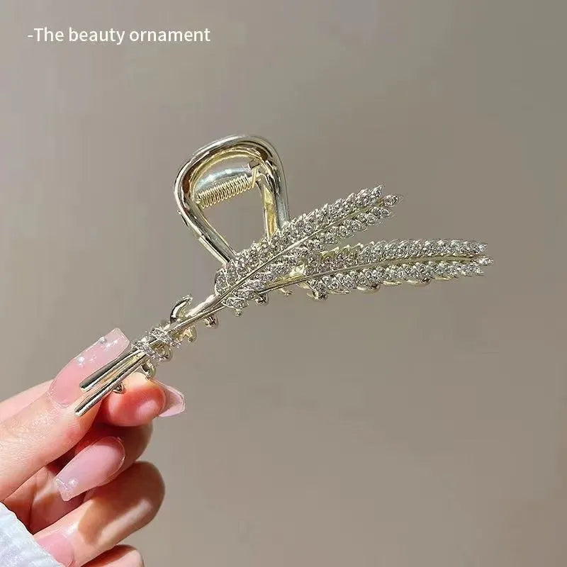 Alloy Hair Clip,Large hair Accessories, Simple hairpin,Thin hair Styling Tools for women