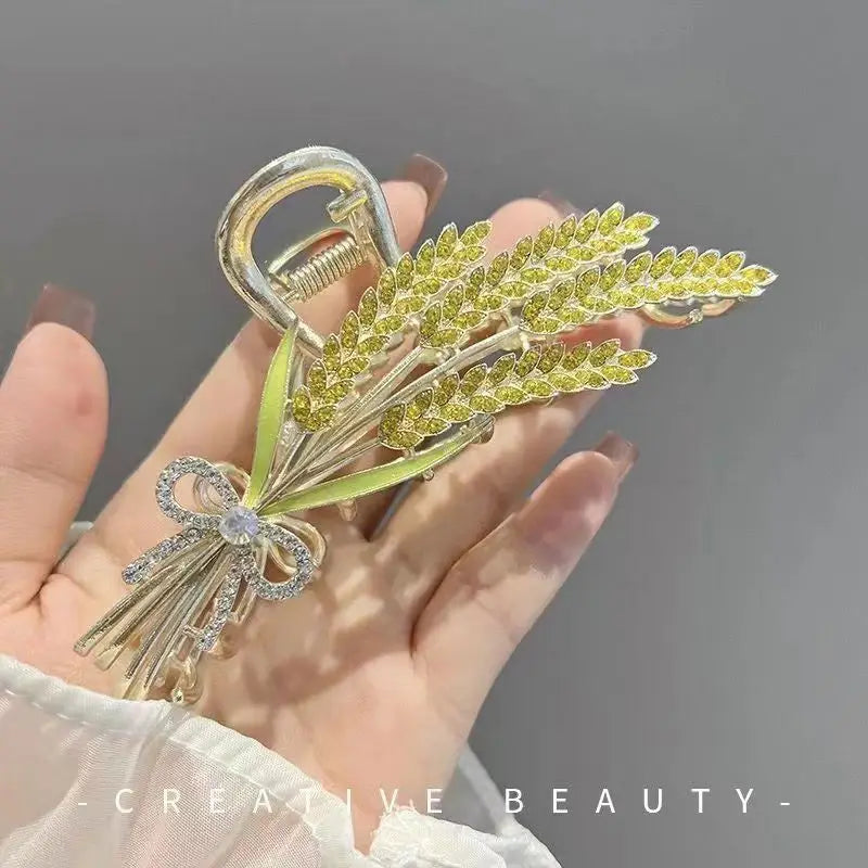 Alloy Hair Clip,Large hair Accessories, Simple hairpin,Thin hair Styling Tools for women