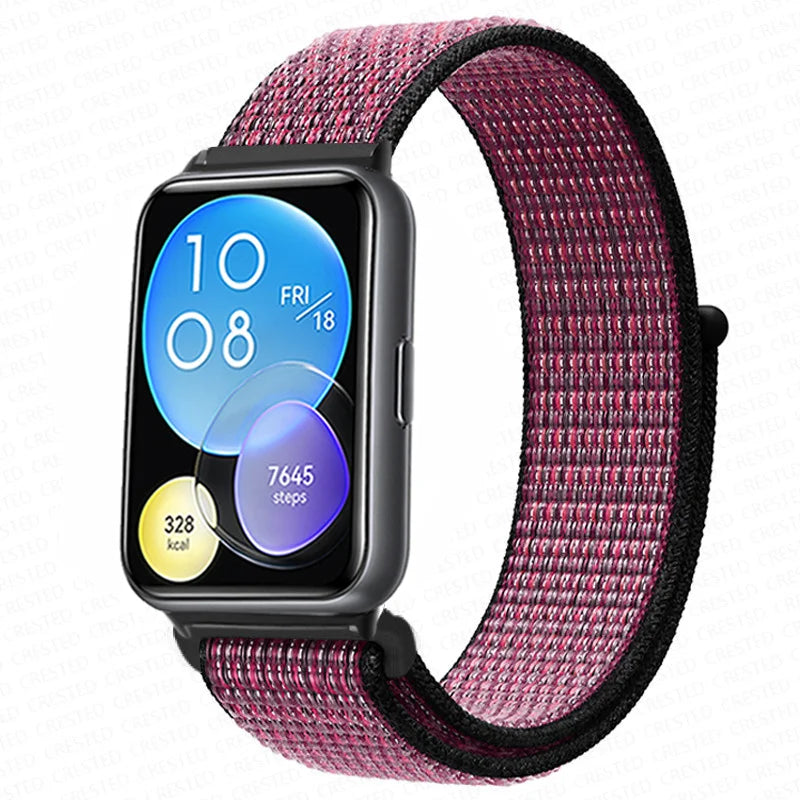Band For Huawei Watch Fit 2 Strap Smart watch Accessories Replacement Wristband nylon Bracelet Correa Huawei Watch fit2 strap