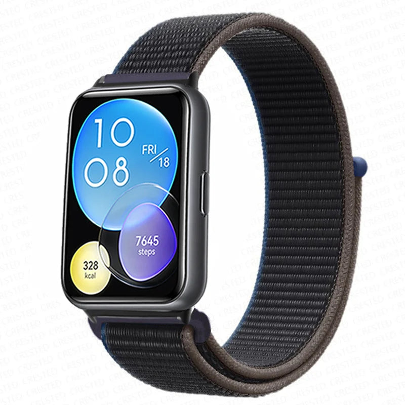 Band For Huawei Watch Fit 2 Strap Smart watch Accessories Replacement Wristband nylon Bracelet Correa Huawei Watch fit2 strap