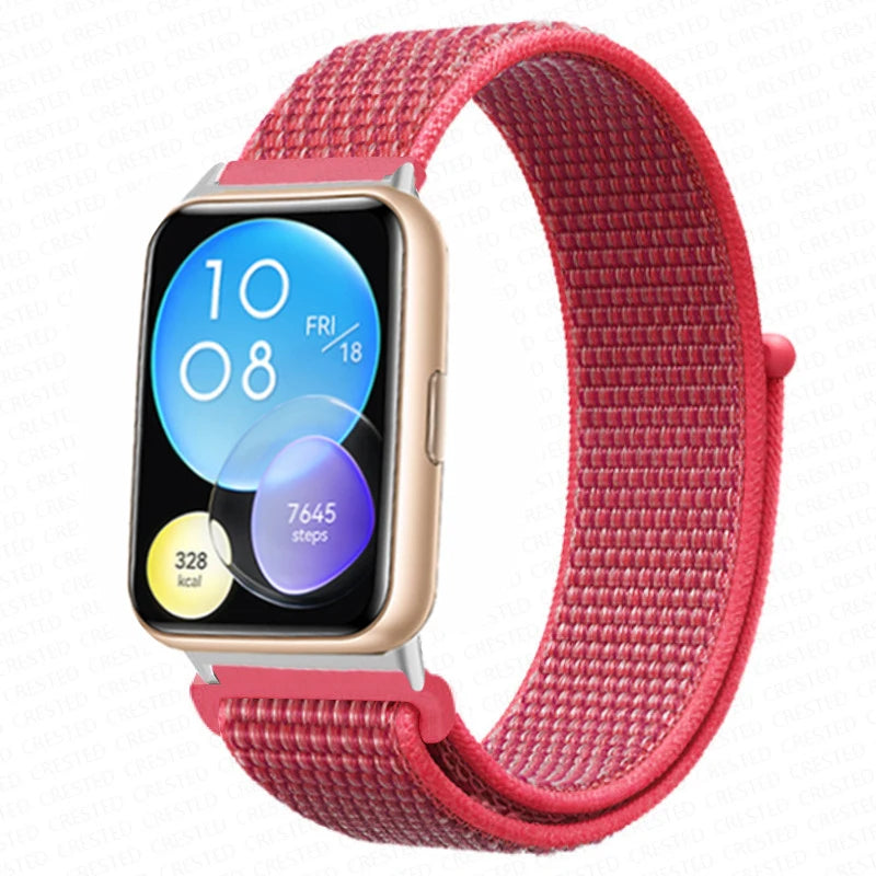 Band For Huawei Watch Fit 2 Strap Smart watch Accessories Replacement Wristband nylon Bracelet Correa Huawei Watch fit2 strap