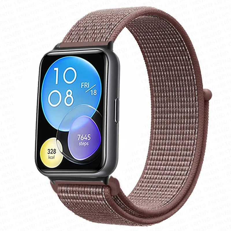 Band For Huawei Watch Fit 2 Strap Smart watch Accessories Replacement Wristband nylon Bracelet Correa Huawei Watch fit2 strap
