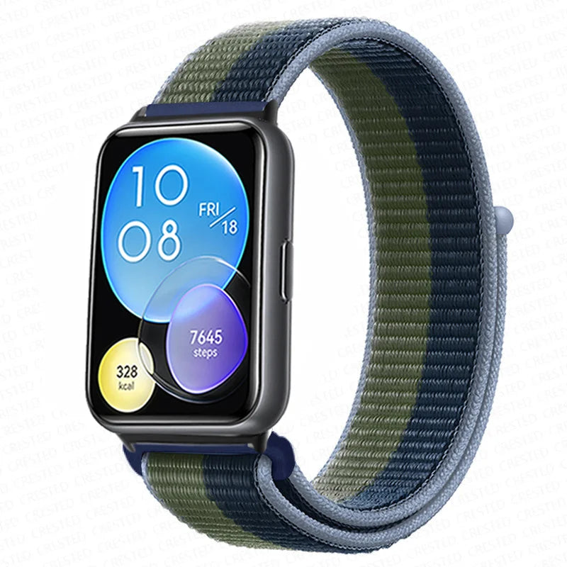 Band For Huawei Watch Fit 2 Strap Smart watch Accessories Replacement Wristband nylon Bracelet Correa Huawei Watch fit2 strap