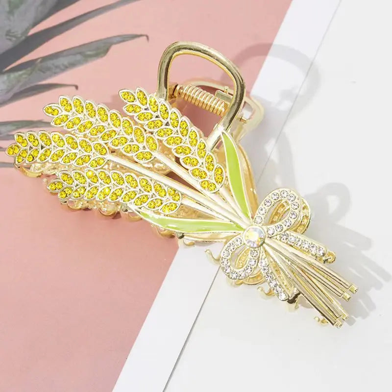 Alloy Hair Clip,Large hair Accessories, Simple hairpin,Thin hair Styling Tools for women