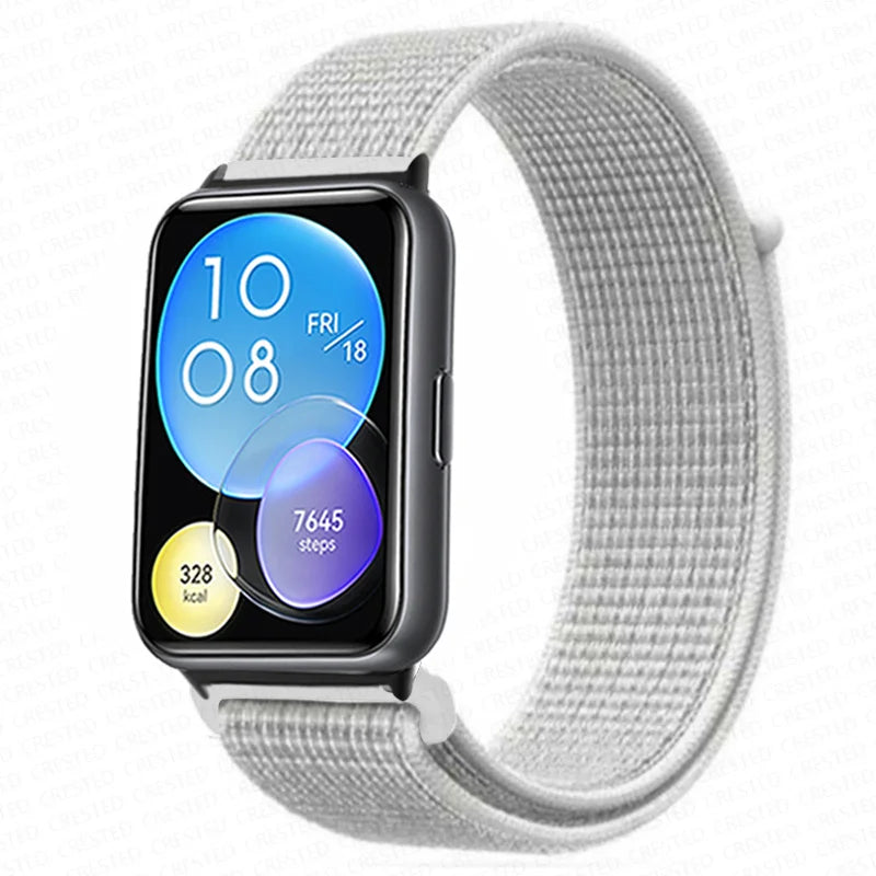 Band For Huawei Watch Fit 2 Strap Smart watch Accessories Replacement Wristband nylon Bracelet Correa Huawei Watch fit2 strap