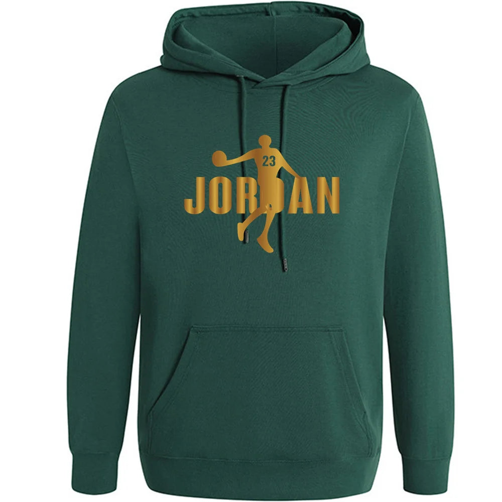 Fashion Hoody Casual Sportswear Funny Anime Printed Plus Fleece Elastic Tops Pullover Men's Hoodies Sweatshirts Streetwear